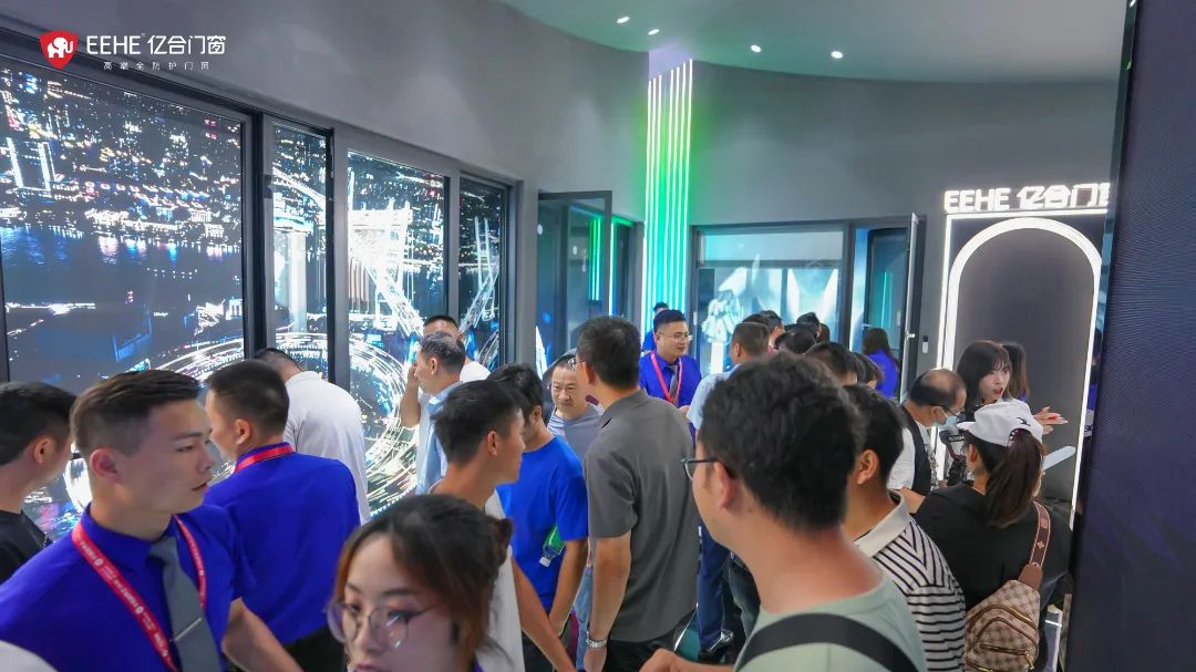 直擊2023廣州建博會現場，億合門窗以實力出圈，全新形象展廳人氣爆棚！