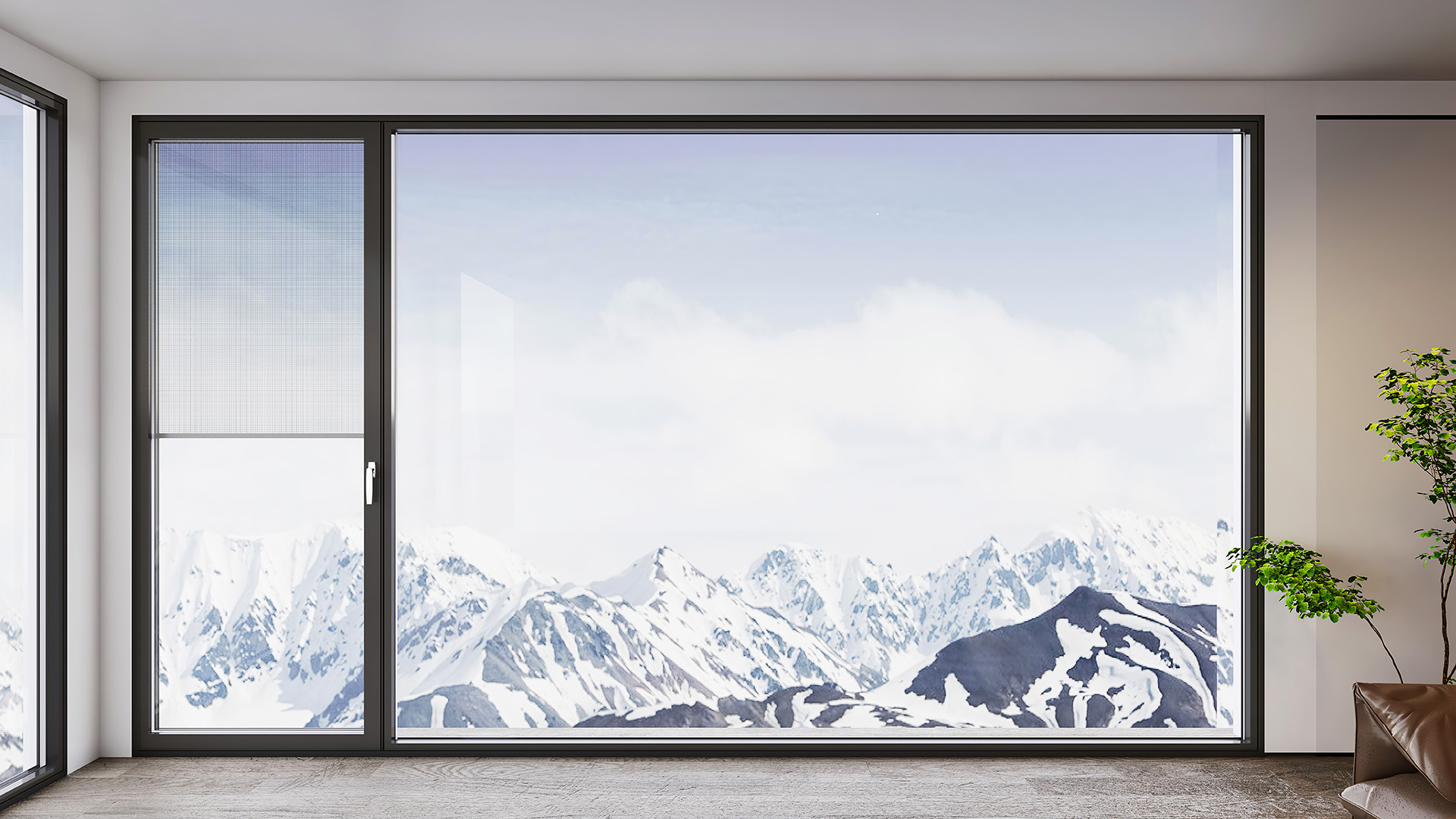 哥倫比亞斷橋平開窗（雙內開）