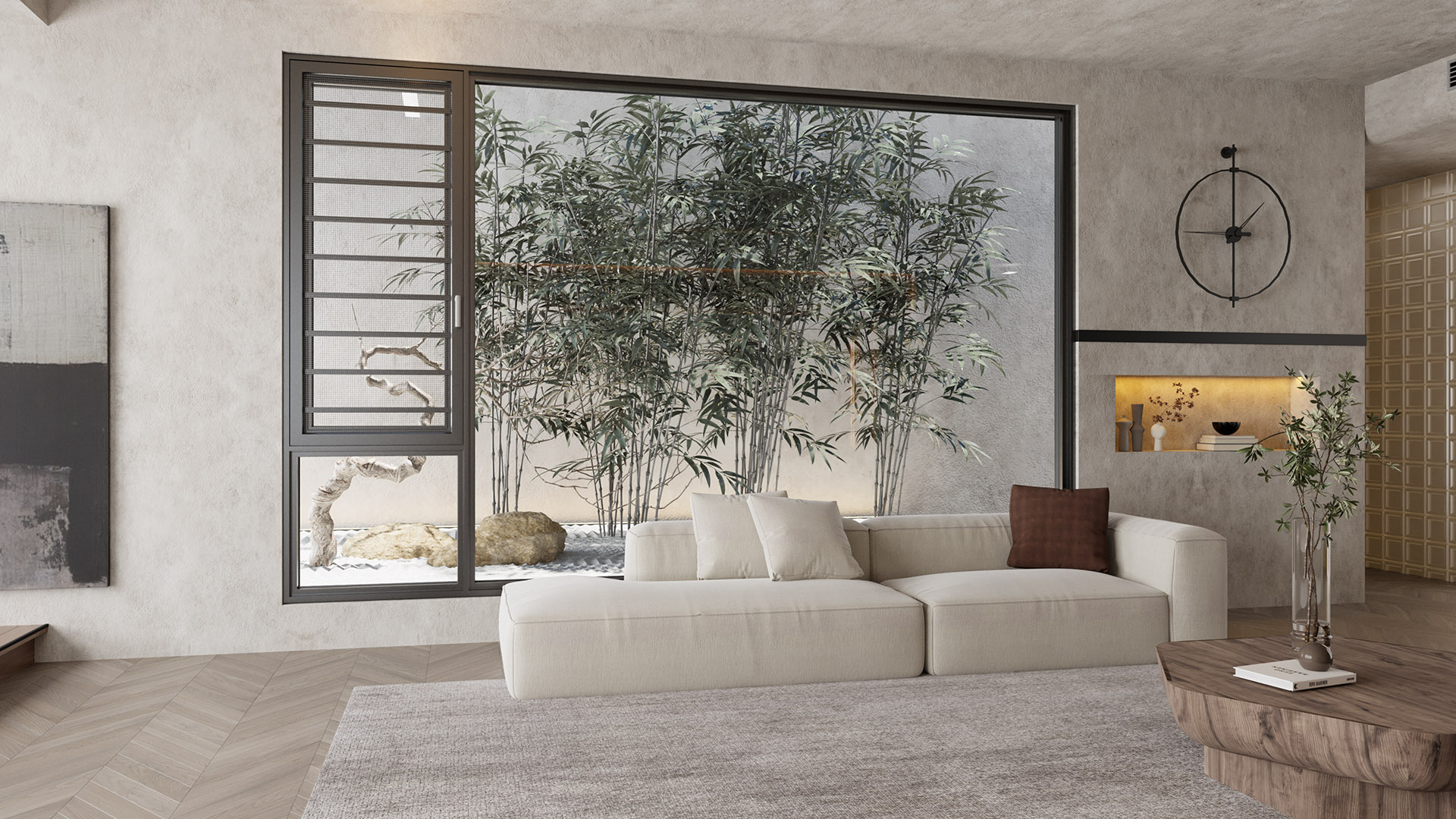 尼斯風(fēng)情斷橋平開窗（外開）